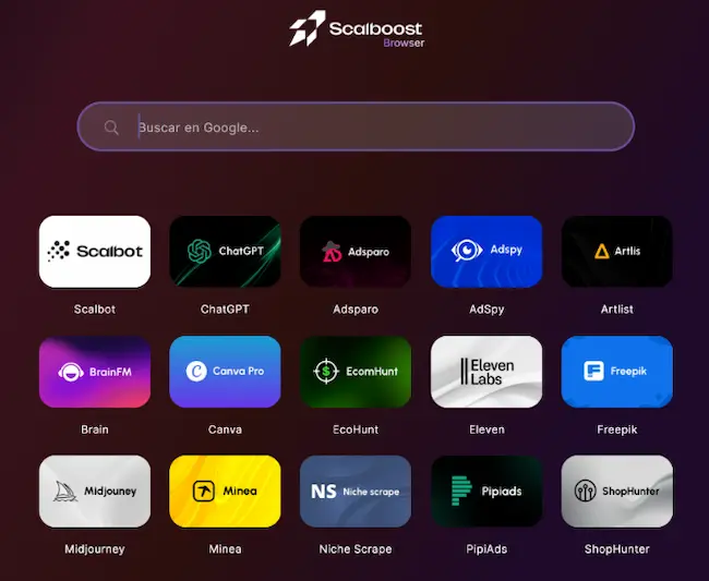 Navegador Scalboost Navegador Scalboost